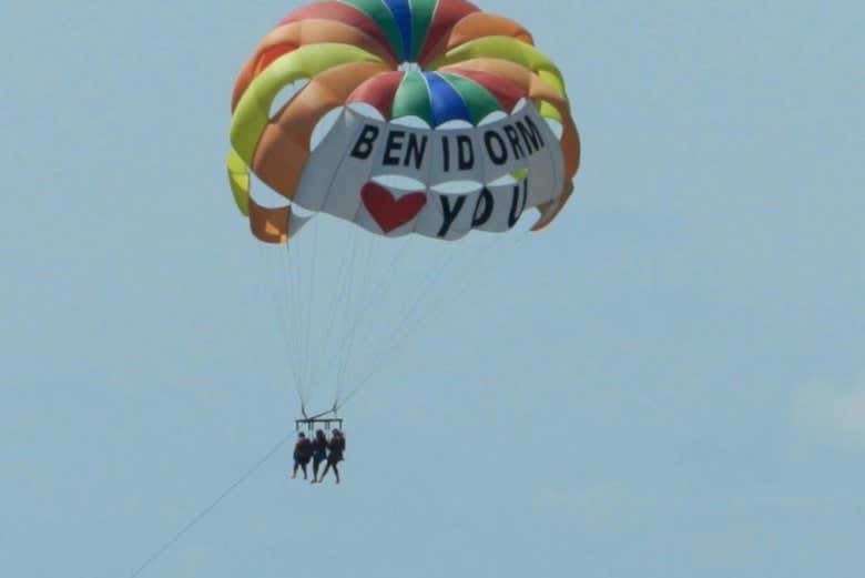 Parasailing en Benidorm