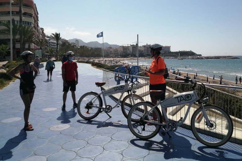 Ruta en bicicleta eléctrica 