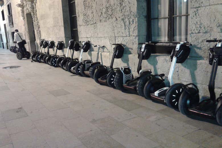 Segways para la actividad