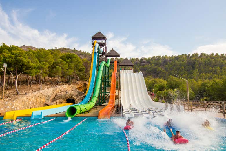 Attrazioni acquatiche di Aqualandia
