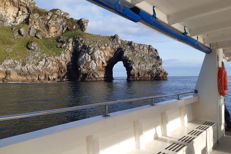 Vistas desde el barco