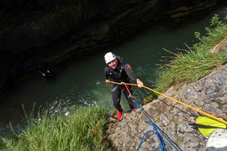 Pratiquez le canyoning