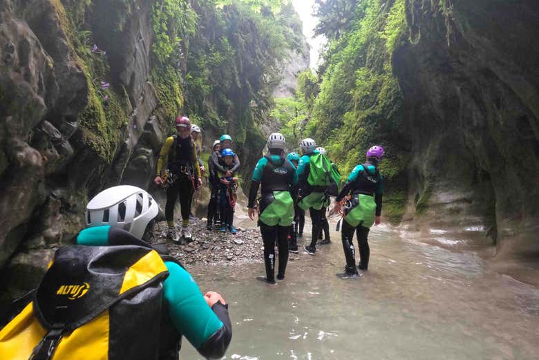 Canyoning dans les Pyrénées aragonaises