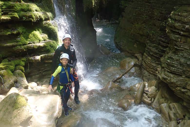 Canyoning en famille ou entre amis !