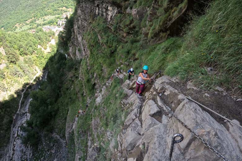 Profitez d'une vue extraordinaire dans la vallée de Tena
