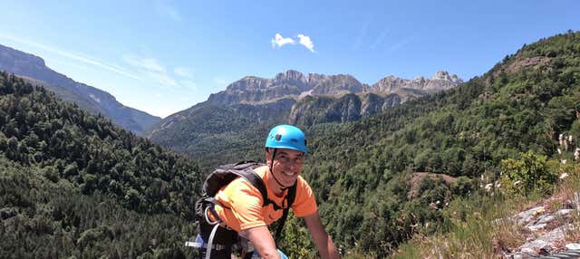 Via ferrata dans la vallée de Tena