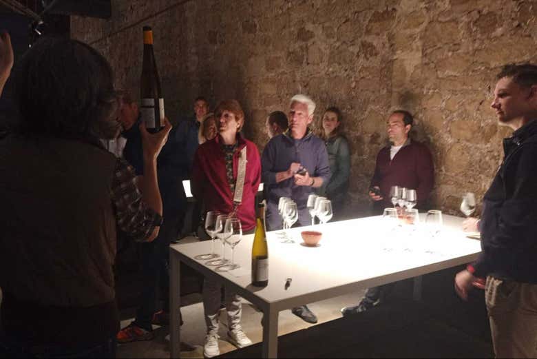 Cata de vinos en Bodega
