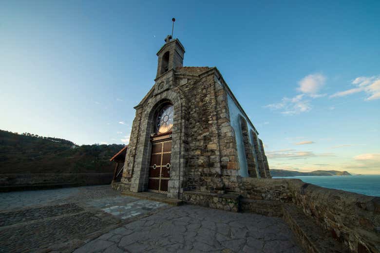 La facciata dell'eremo