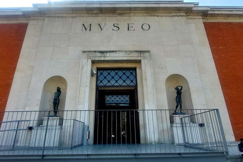 Facciata del Museo delle Belle Arti di Bilbao