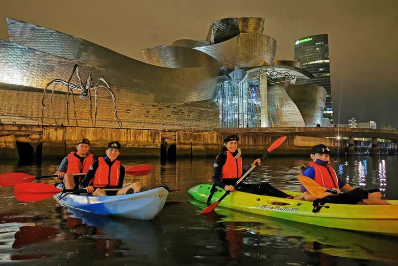 Museo Guggenheim di sera