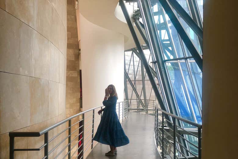 Interior del Museo Guggenheim