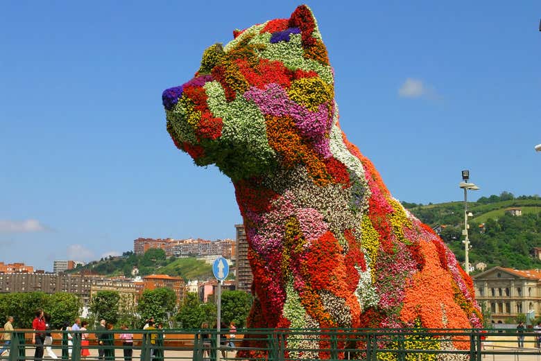 Perrito Puppy, todo un símbolo del Bilbao moderno