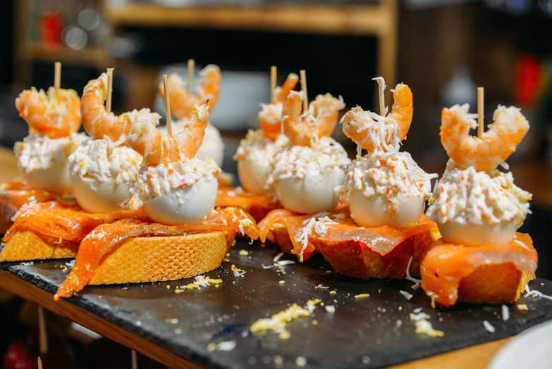 Auténticos pintxos donostiarras