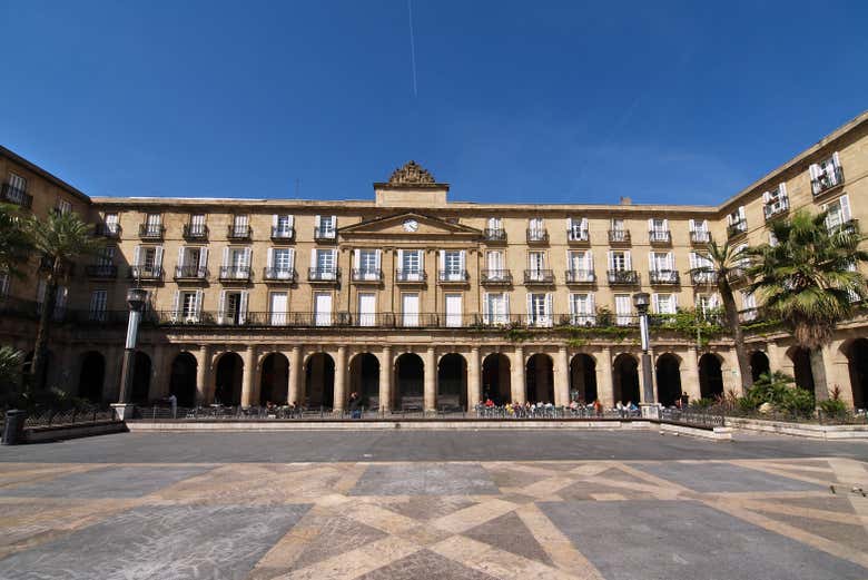 Bilbao's iconic Plaza Nueva