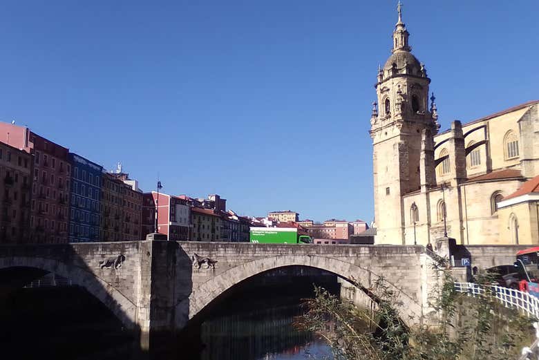 Una de las postales más fotografiadas de Bilbao