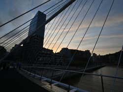Puente de Calatrava de noche