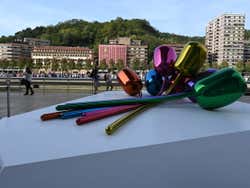 Tulipanes, de Jeff Koons
