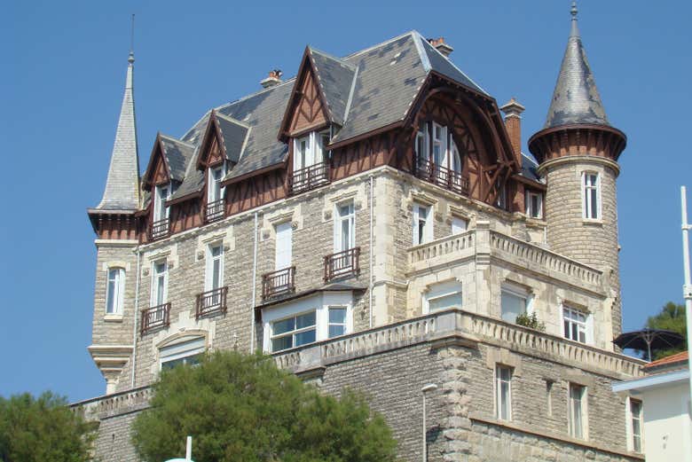 Villa Le Goéland, en Biarrtiz