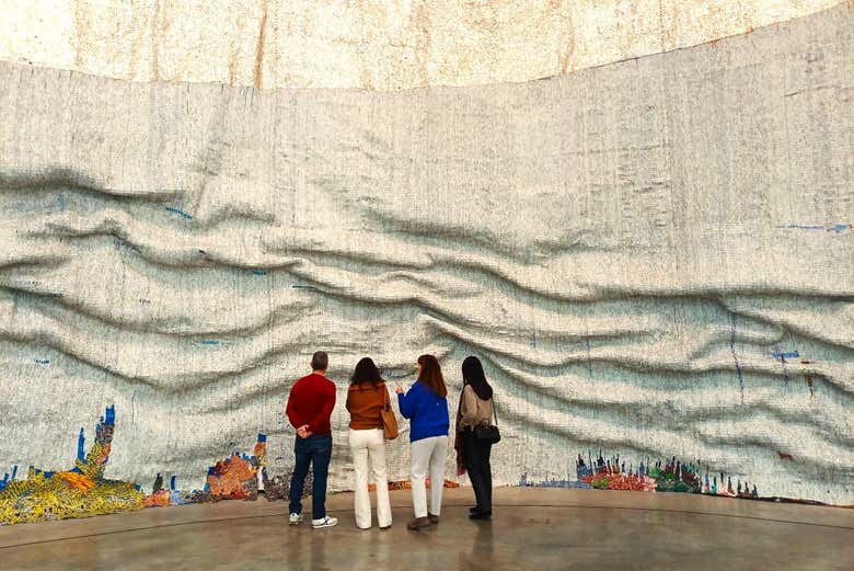 Mar creciente. El Anatsui.