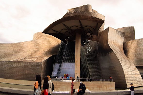 Visita guiada pelo Museu Guggenheim Bilbao