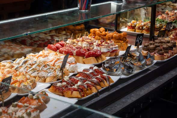 Tour de pinchos por Bilbao