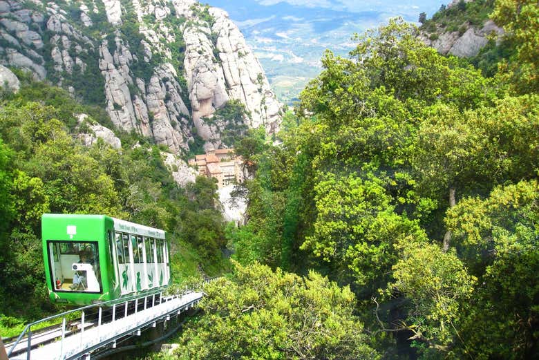 Il trenino di Montserrat
