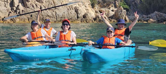 Tour de caiaque por Blanes