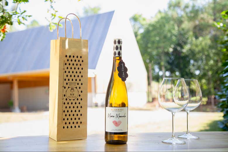 Botella de vino María Manuela