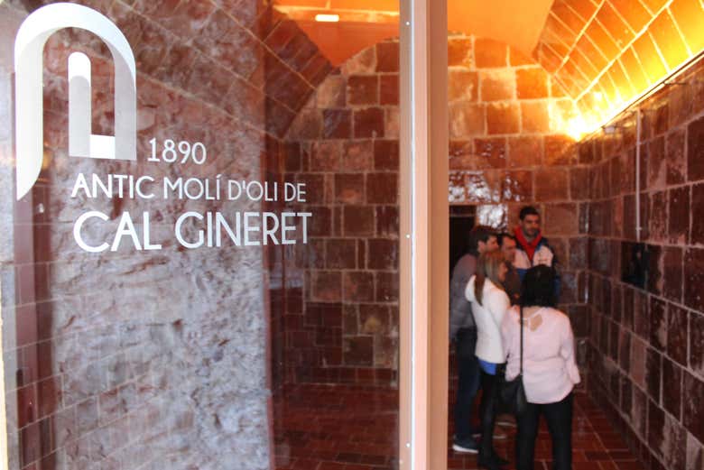 Visite du moulin à huile Cal Gineret