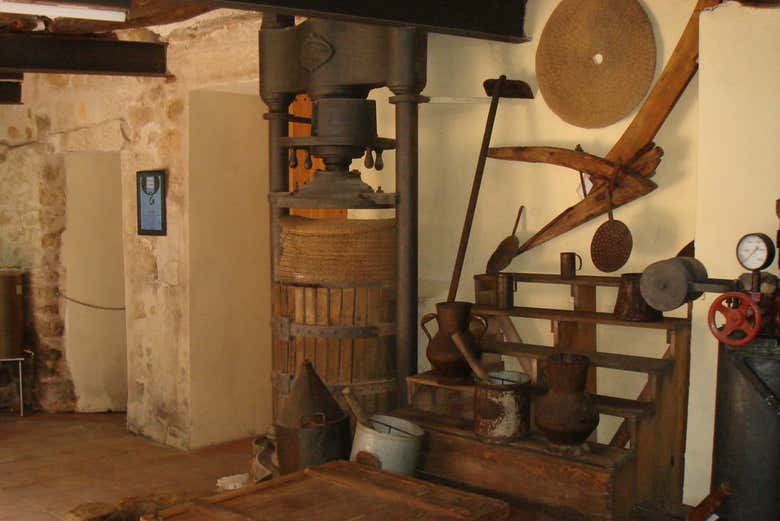 L'intérieur du domaine de Celler Cal Menescal