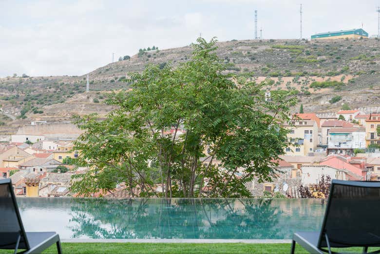 Viste di Brihuega dall'hotel