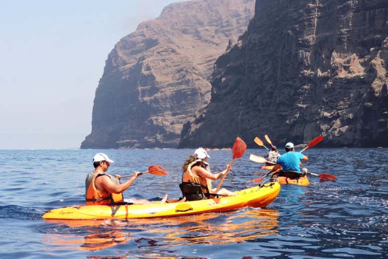 Kayak en la Punta de Teno