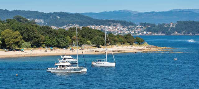 Paseo en barco por la ría de Pontevedra con degustación de pulpo