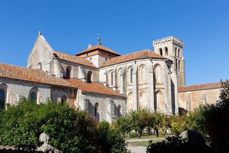 Abside da igreja da abadia