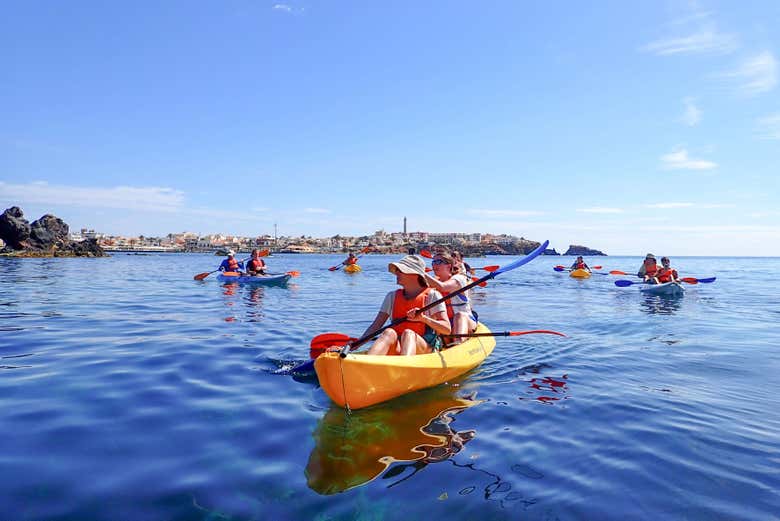 Disfrutando de las aguas de Costa Cálida