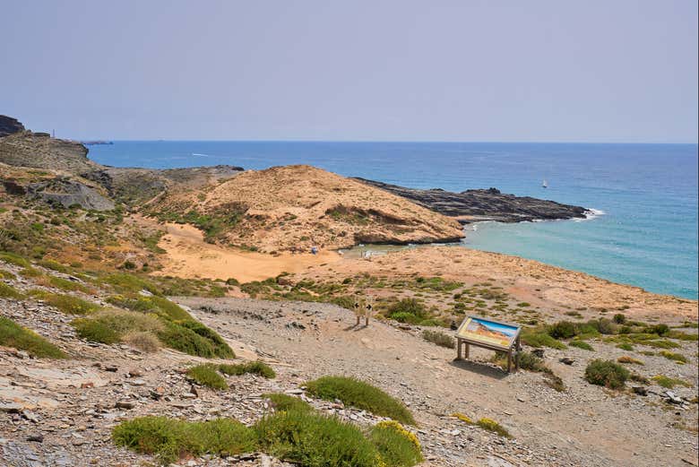 Paisajes del Parque Regional de Calblanque, en Murcia