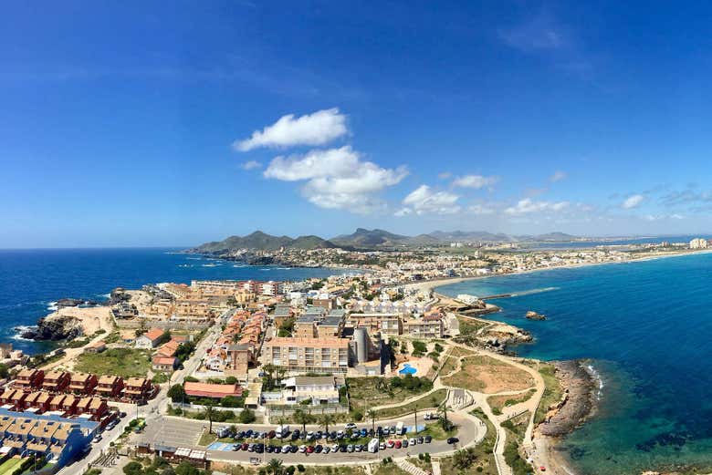 Paisajes de la localidad de Cabo de Palos