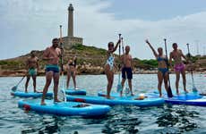 Paddle surf en Cabo de Palos