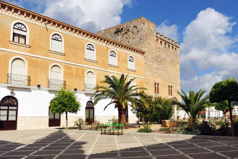 Avistando o castelo de Cabra
