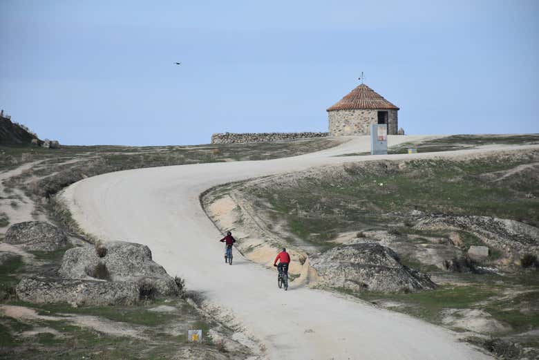 Un tramo de la ruta por la Vía de la Plata