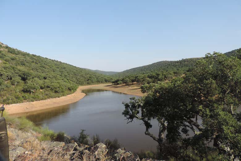 Paisajes de la sierra de San Pedro