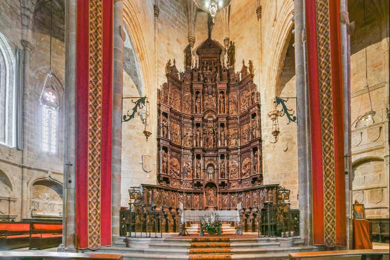 Altar de la Concatedral de Santa María de Cáceres
