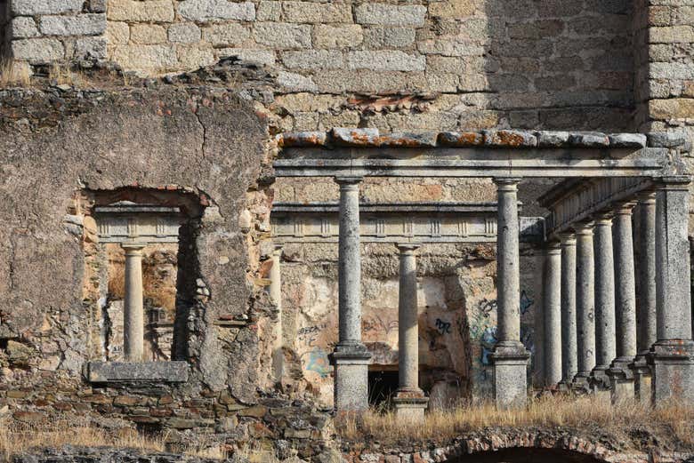 Restos das colunas
