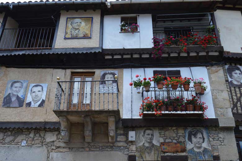 La ville médiévale de Mogarraz