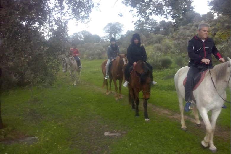 Rota pelo campo da Estremadura