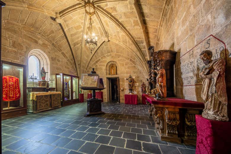 Una de las salas de la Concatedral de Cáceres