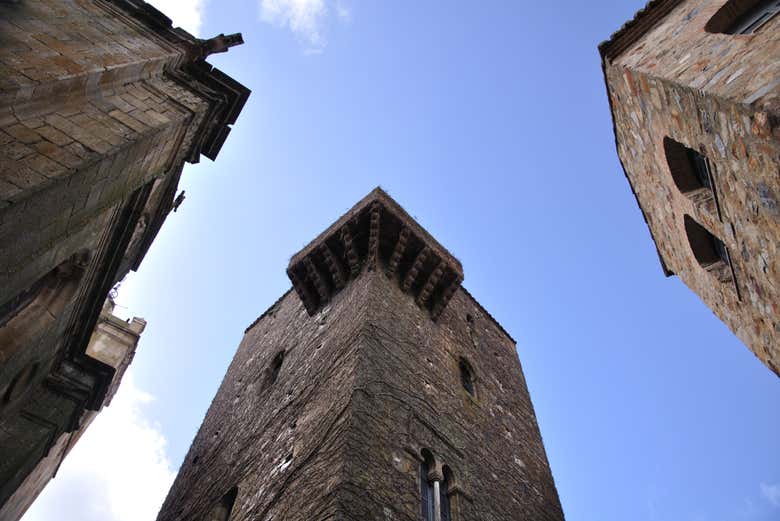 Divisando la torre de Sande