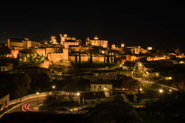 Observação de estrelas em Cáceres