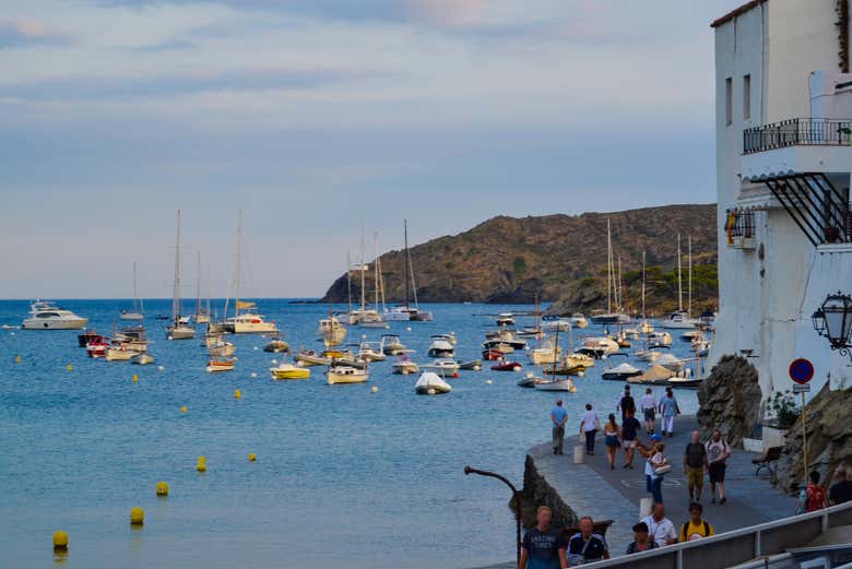 Bateaux sur la côte de Cadaqués