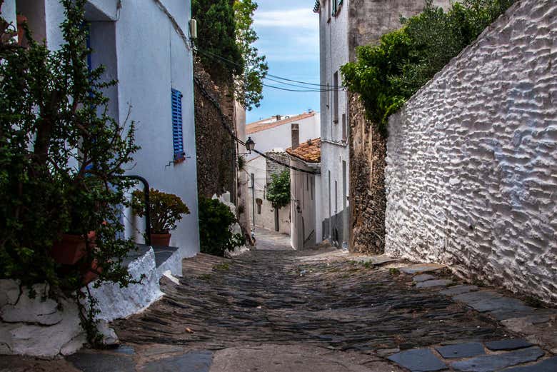 Rue du centre de Cadaqués
